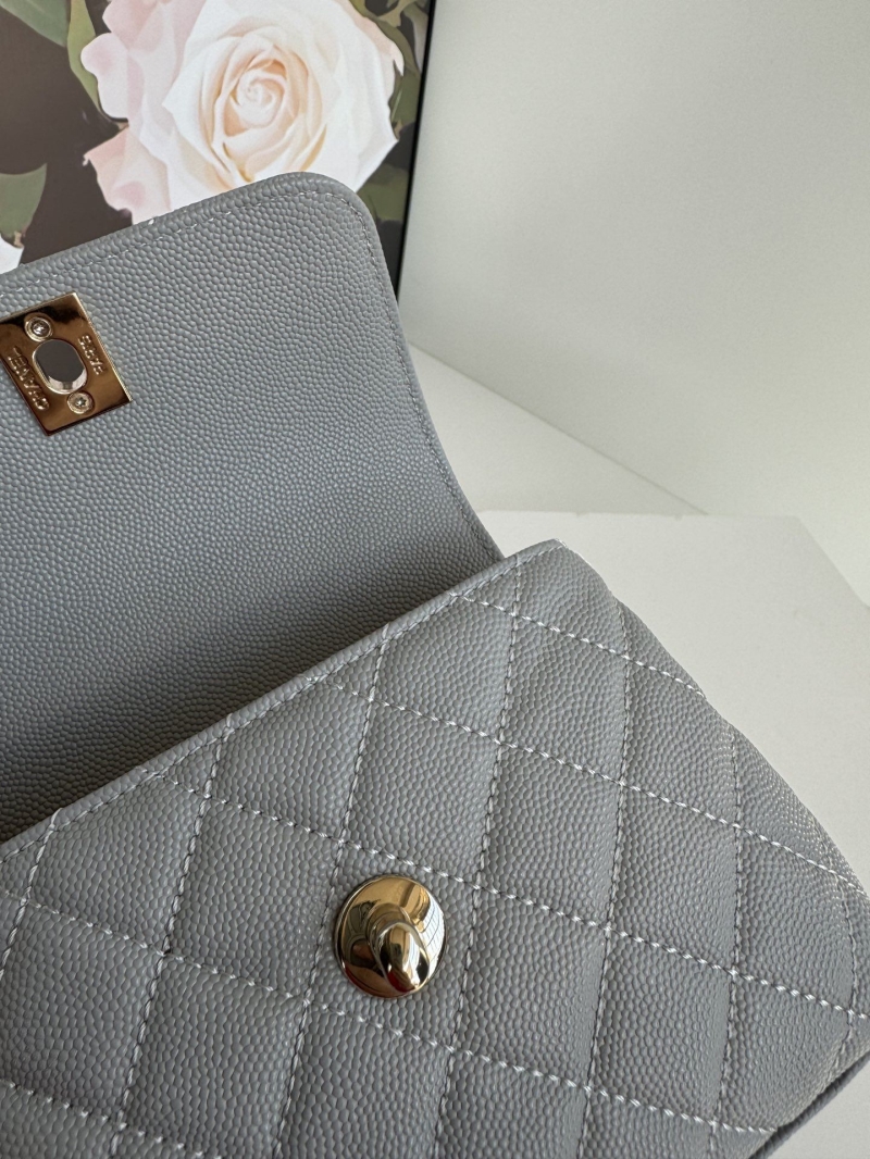 Ch**el top handle bags